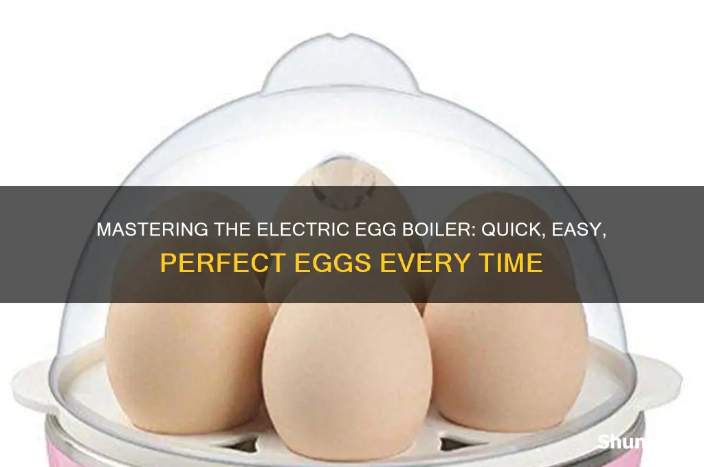 how to use an electric egg boiler