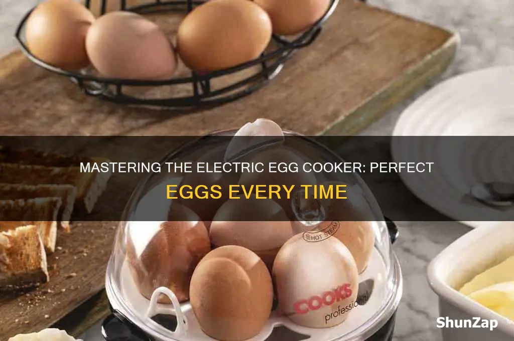 how to use an electric egg cooker