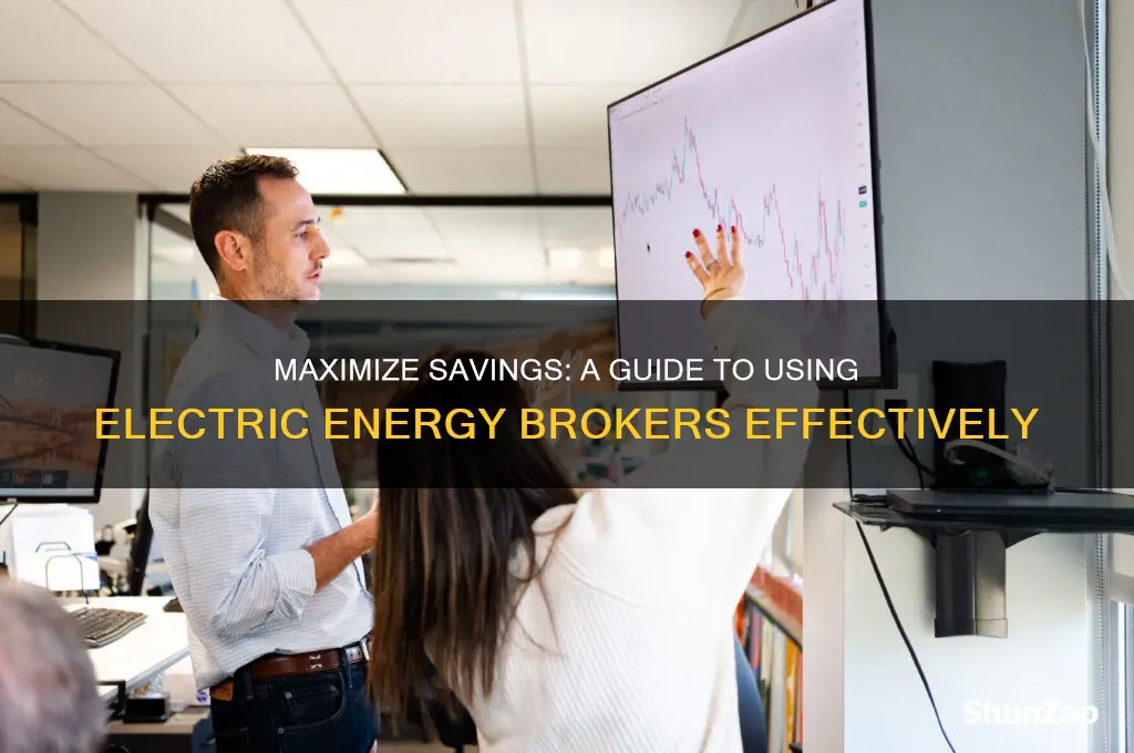 how to use an electric energy broker