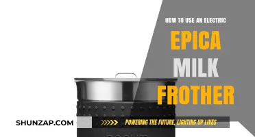 Mastering the Electric Epica Milk Frother: A Step-by-Step Guide