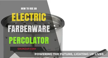 Mastering Your Brew: A Guide to Using the Electric Farberware Percolator