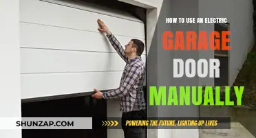 Manually Operating Your Electric Garage Door: A Step-by-Step Guide