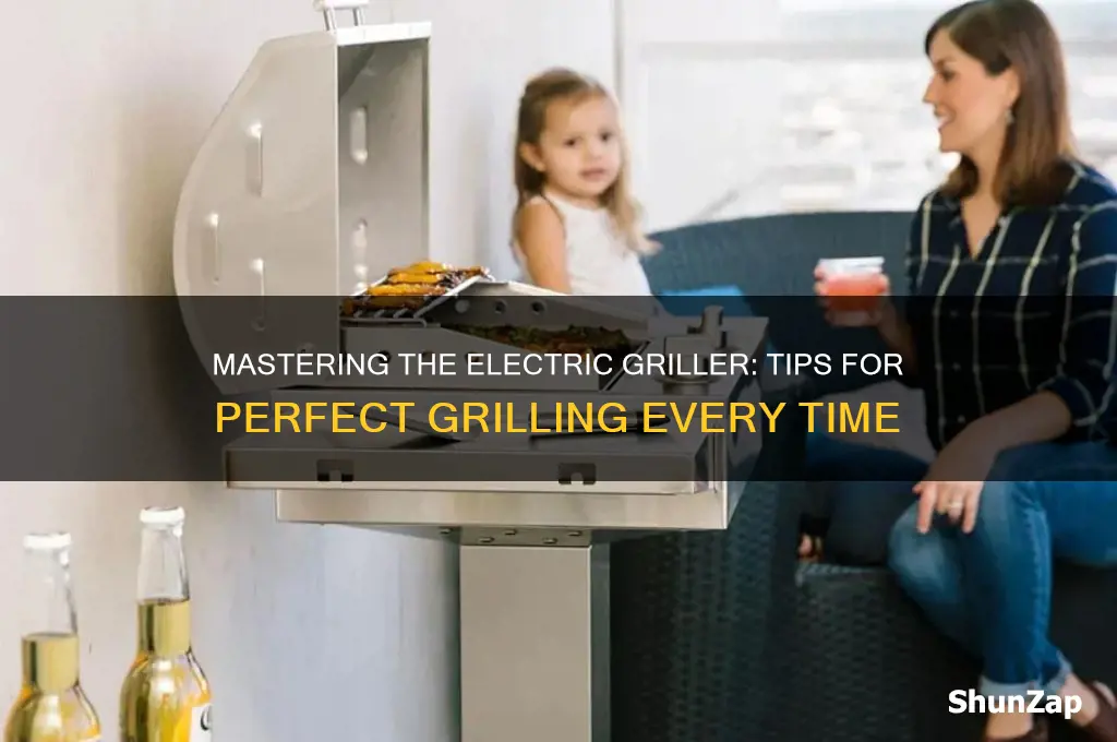 how to use an electric griller