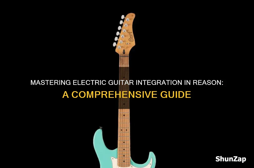 how to use an electric guitar with reason