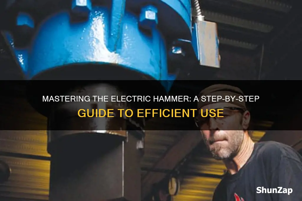 how to use an electric hammer works