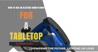 Mastering Electric Hand Planers: Smooth Tabletop Surfaces in Simple Steps