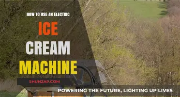 Mastering Homemade Ice Cream: A Guide to Using Electric Machines
