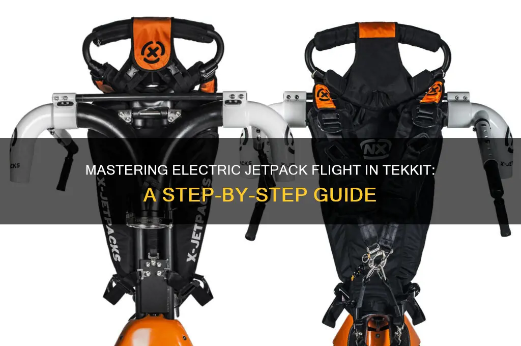 how to use an electric jetpack in tekkit