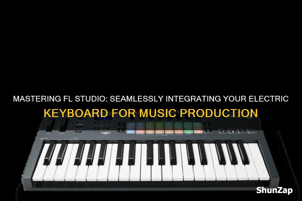 how to use an electric keyboard with fl stuido