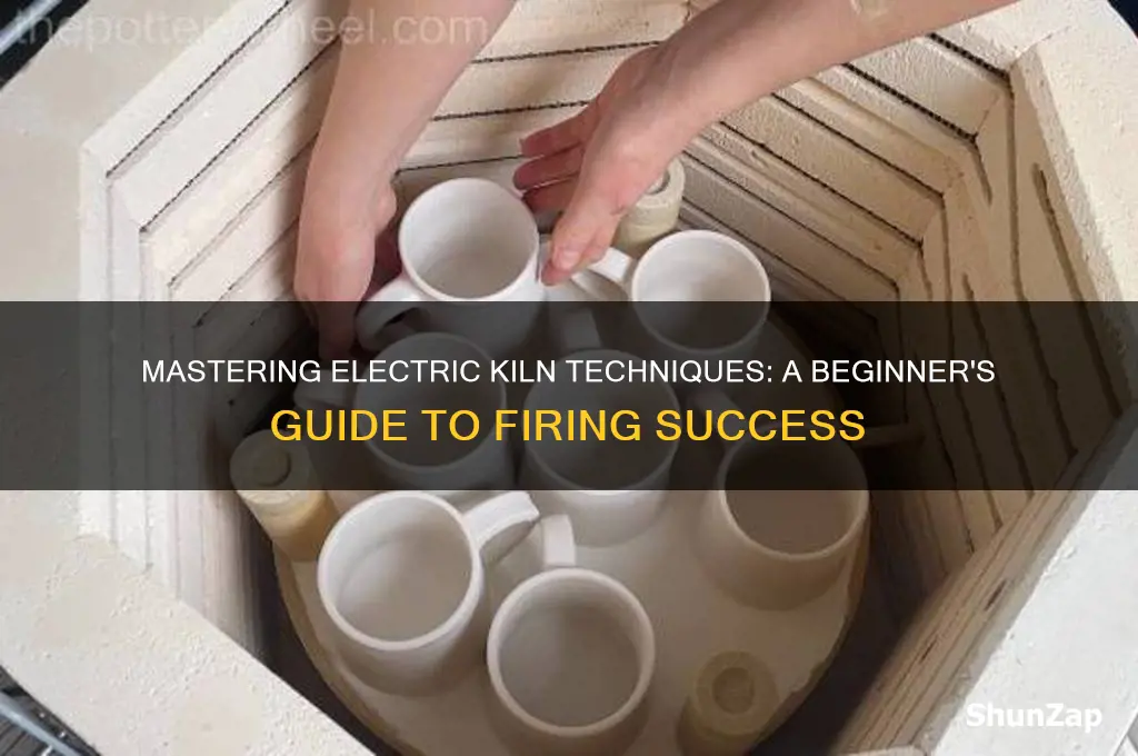how to use an electric kiln