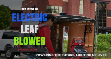 Mastering Your Electric Leaf Blower: Efficient Yard Cleanup Techniques