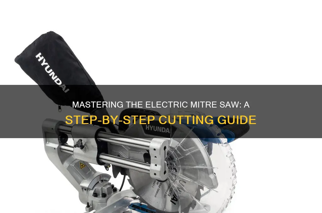 how to use an electric mitre saw