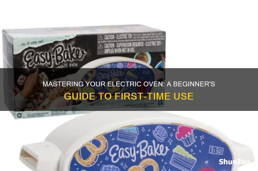 how to use an electric oven for the first time