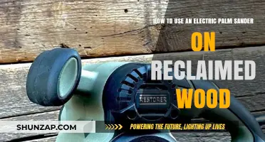 Mastering Electric Palm Sanders for Smooth Reclaimed Wood Restoration