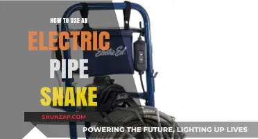 Mastering Drain Cleaning: A Step-by-Step Guide to Using an Electric Pipe Snake