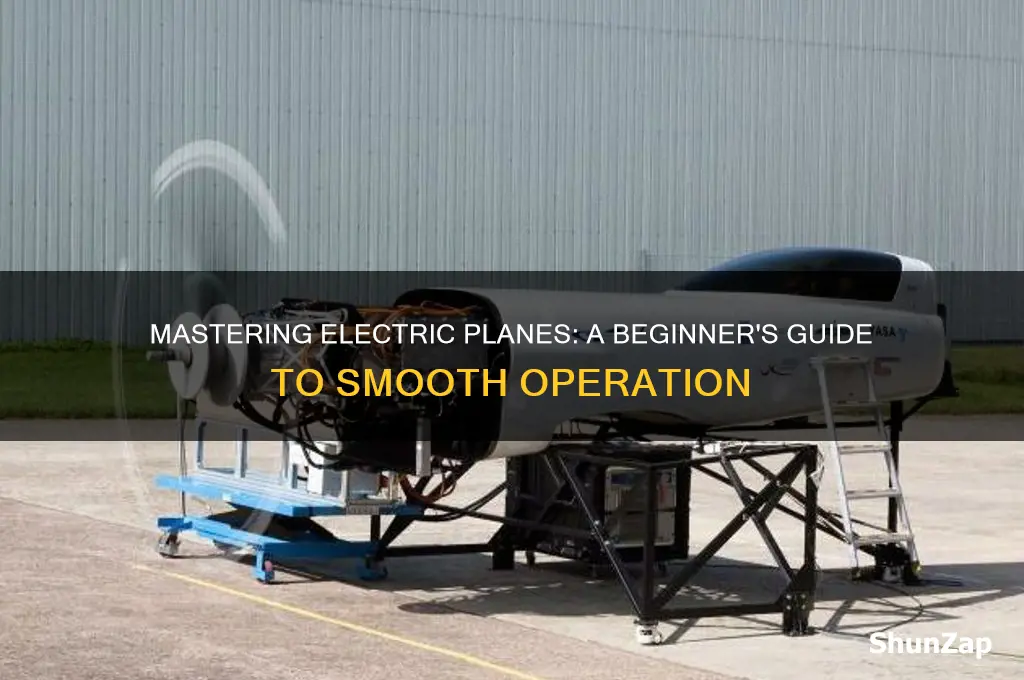 how to use an electric plane