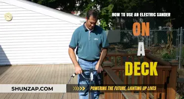 Mastering Deck Refinishing: Electric Sander Techniques for Smooth Results