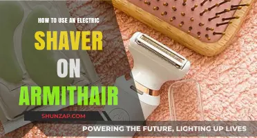 Mastering Arm Hair Removal: A Guide to Using Electric Shavers