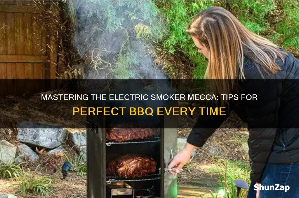how to use an electric smoker mecca