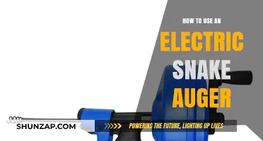 Mastering Drain Cleaning: A Guide to Using Electric Snake Augers