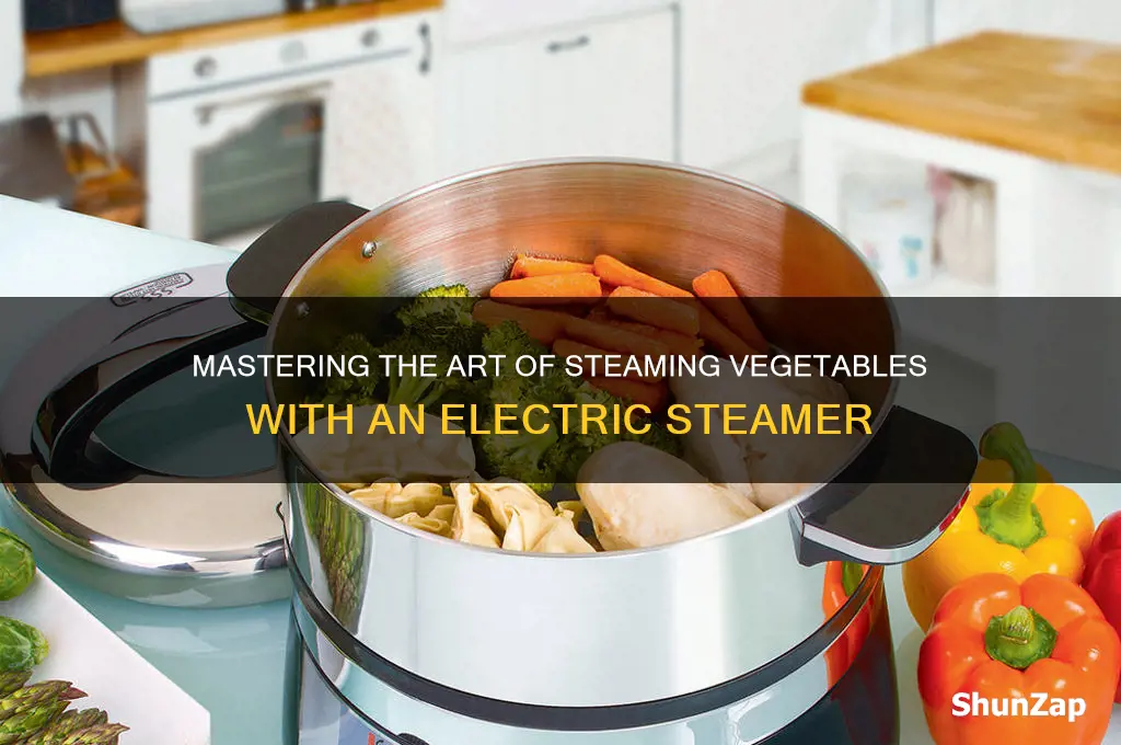 how to use an electric steamer for vegetables