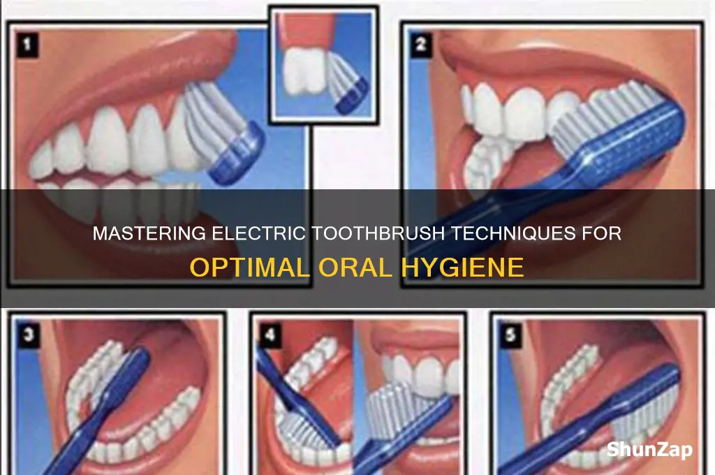 how to use an electric toothbrush correctly