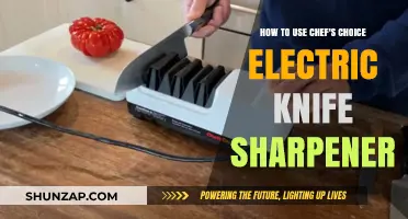 Mastering the Chef's Choice Electric Knife Sharpener: A Step-by-Step Guide