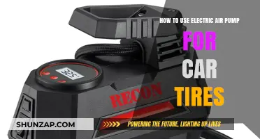 Effortlessly Inflate Car Tires with an Electric Air Pump Guide
