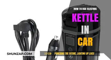 Safely Using an Electric Kettle in Your Car: A Practical Guide