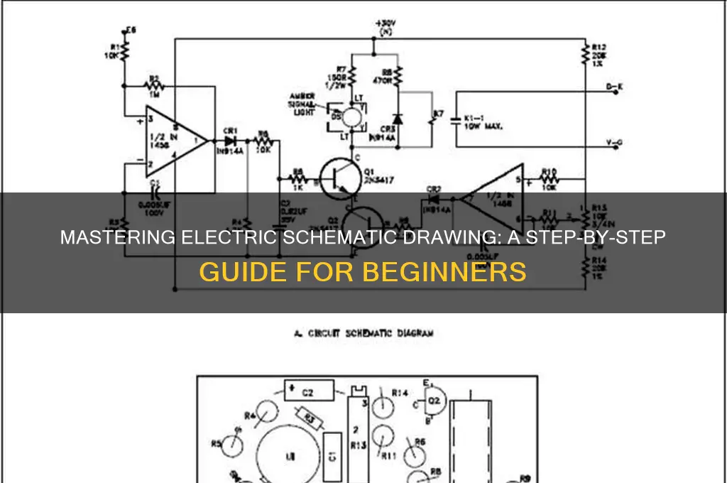 how to use electric schematic draw