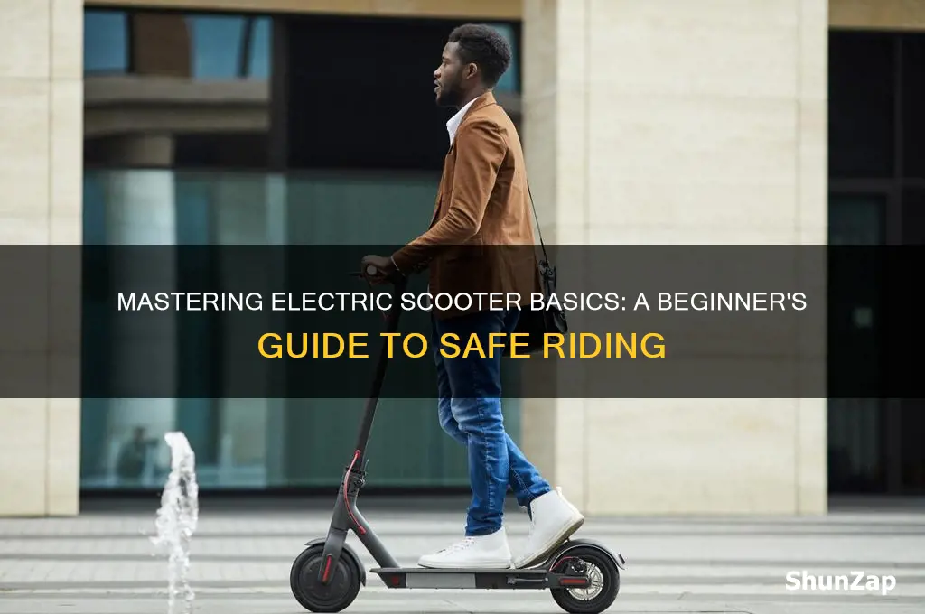 how to use electric scooter
