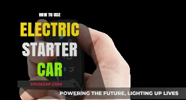 Mastering Your Electric Car Starter: A Step-by-Step Guide
