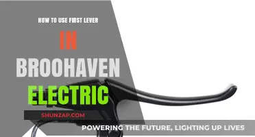 Mastering the First Lever: A Beginner's Guide to Broohaven Electric