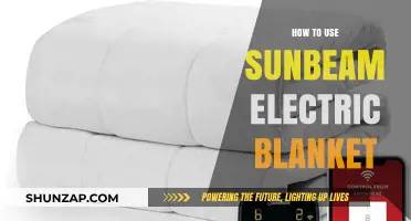Mastering Comfort: A Guide to Using Your Sunbeam Electric Blanket