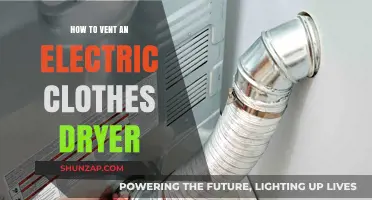 Venting an Electric Clothes Dryer: A Step-by-Step Guide