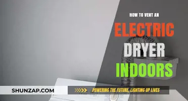 Venting an Electric Dryer Indoors: A Safe Guide