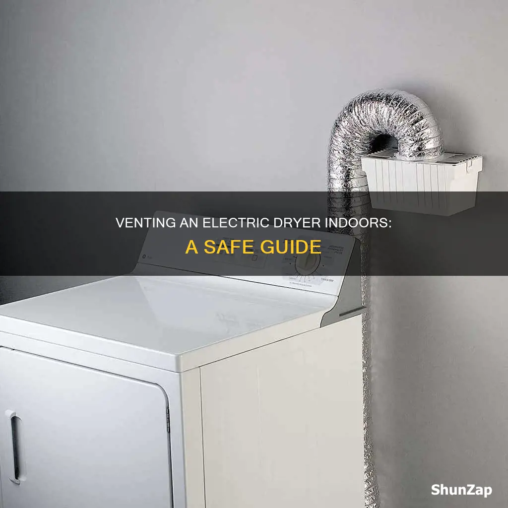 how to vent an electric dryer indoors
