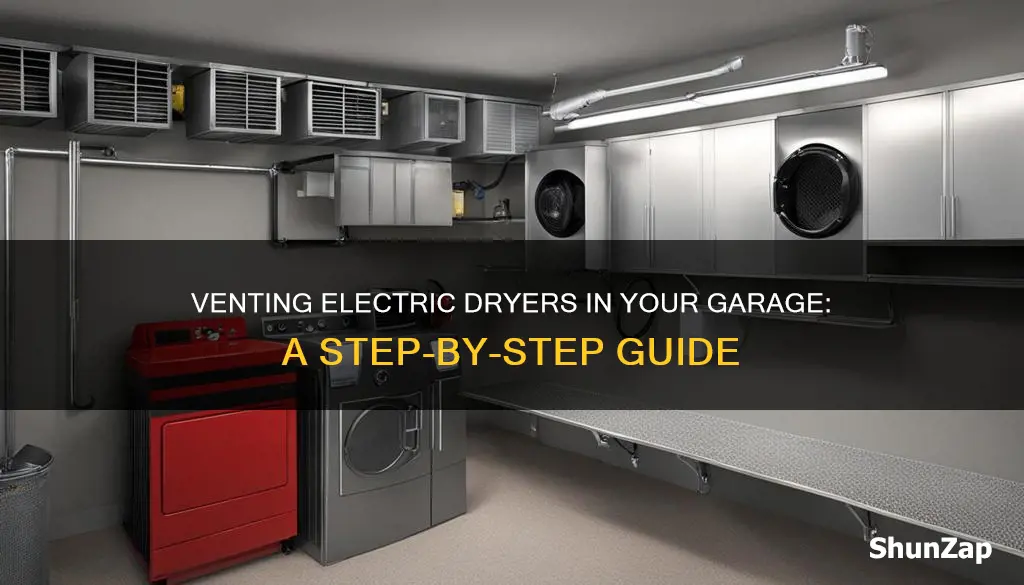 how to vent electric dryer in garage