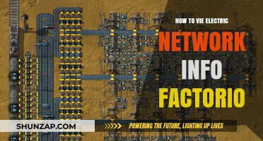 Factorio: Viewing Electric Network Information