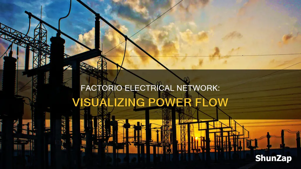 how to view electrical network in factorio