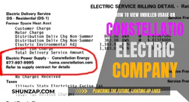 Constellation Electric: Viewing Unbilled Usage Simplified