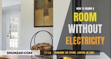 Warming a Room Without Electricity: Alternative Methods