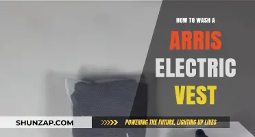Washing Your Arris Electric Vest: A Step-by-Step Guide