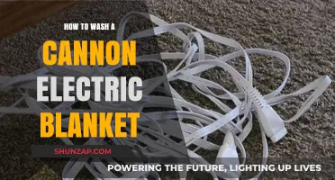 The Ultimate Guide to Washing Your Cannon Electric Blanket