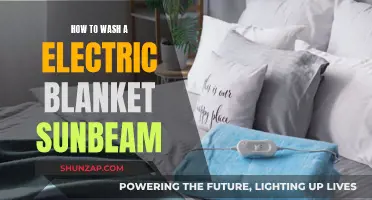 Washing Your Sunbeam Electric Blanket: Easy Step-by-Step Guide