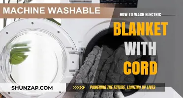 The Safe Way to Wash Electric Blankets