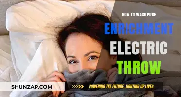 Effective Cleaning Methods for Your Pure Enrichment Electric Throw