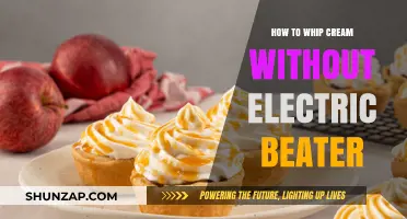 Whipping Cream Manually: Easy Steps for Dreamy, Fluffy Peaks