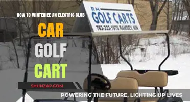 Winterizing Your Electric Club Car Golf Cart: Essential Steps for Cold Weather