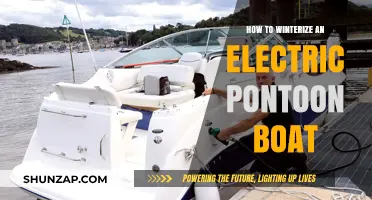 Winterizing Your Electric Pontoon: A Step-by-Step Guide